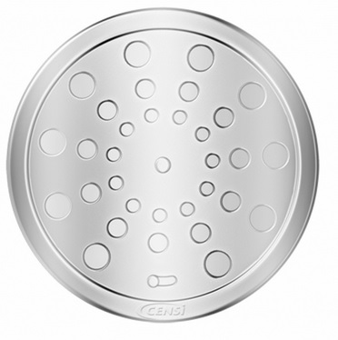 GRELHA REDONDA 150MM ACO INOX 7711