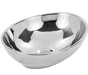 CUBA APOIO OVAL CROMADA 415X330X145 - 01