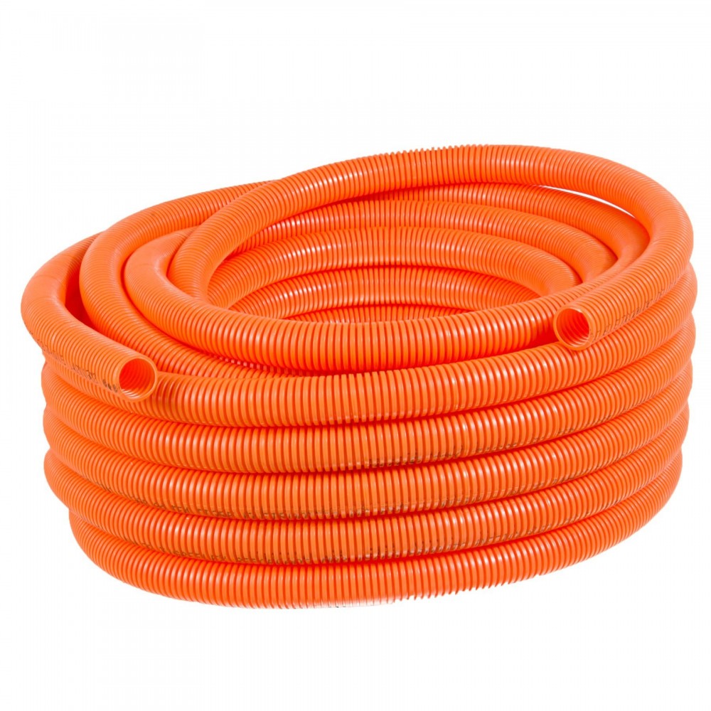 25M MANGUEIRA CORRUGADA LARANJA 1" (32MM)