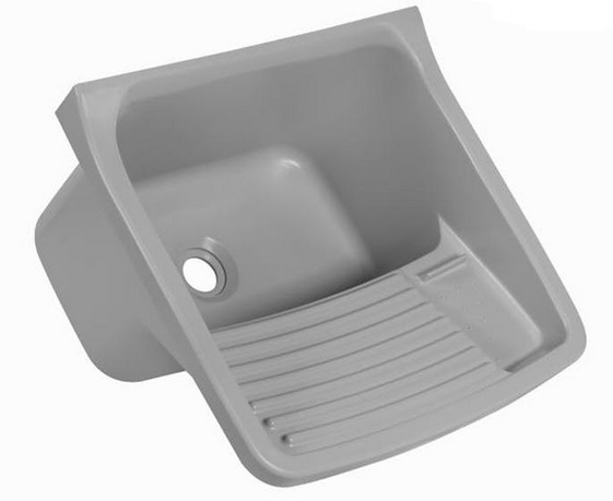 TANQUE PLAST. 47X43X27 P/22L TQ0/SC*PRA-CINZA