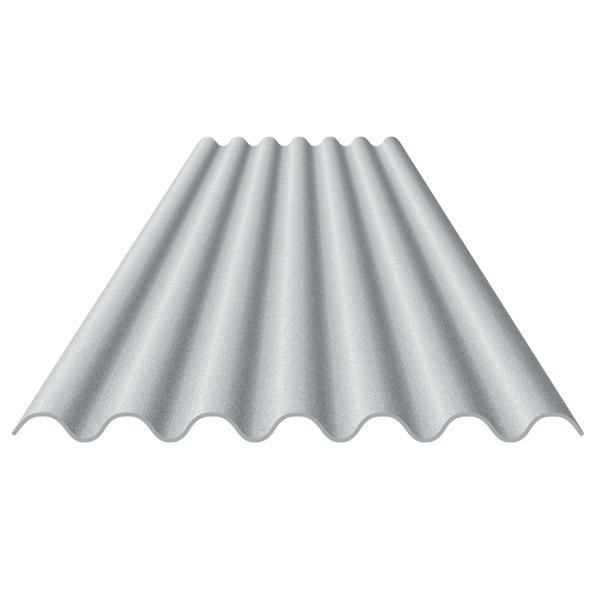 TELHA FIBROCIMENTO 4MM 2.44X0.50M