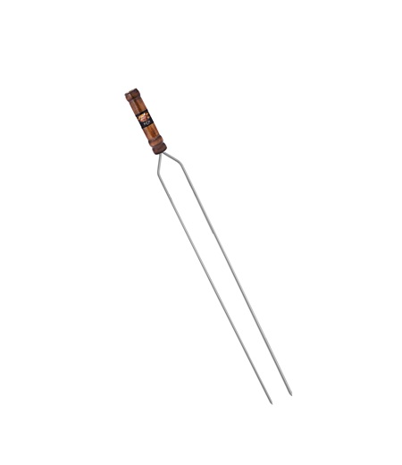 ESPETO CHEF INOX CABO MAD 75CM - DUPLO