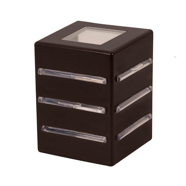 ARANDELA LIGHT 9 ALETAS 2 FACHOS BR - 25500-01