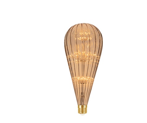 LAMP LED FIREWORKS VINTAGE BT125 AMBAR