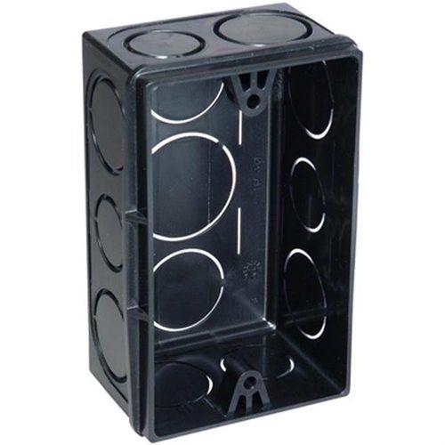 CAIXA DE LUZ 4X2 PRETA