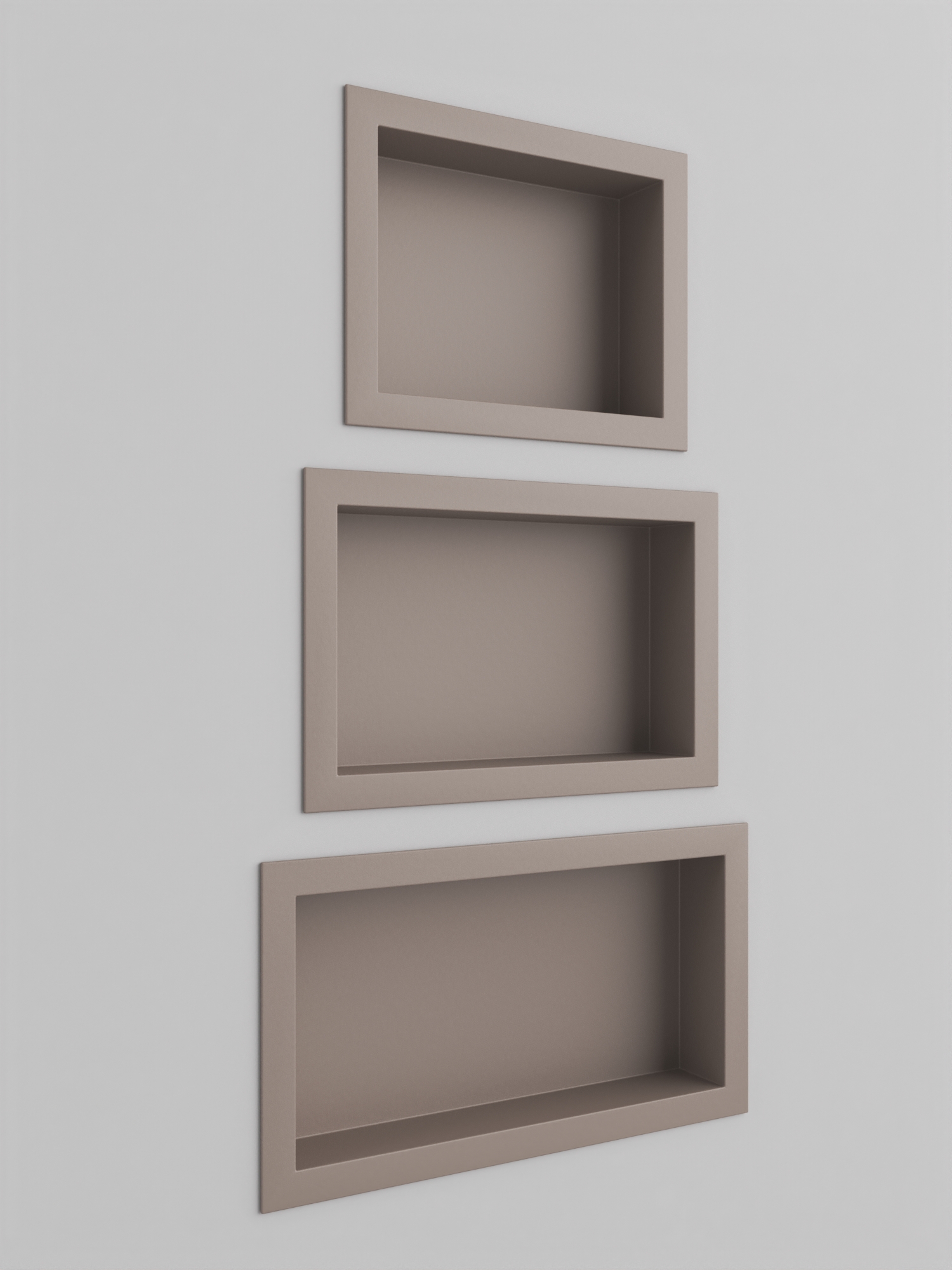 NICHO SINTETICO 60X30X10 - TAUPE