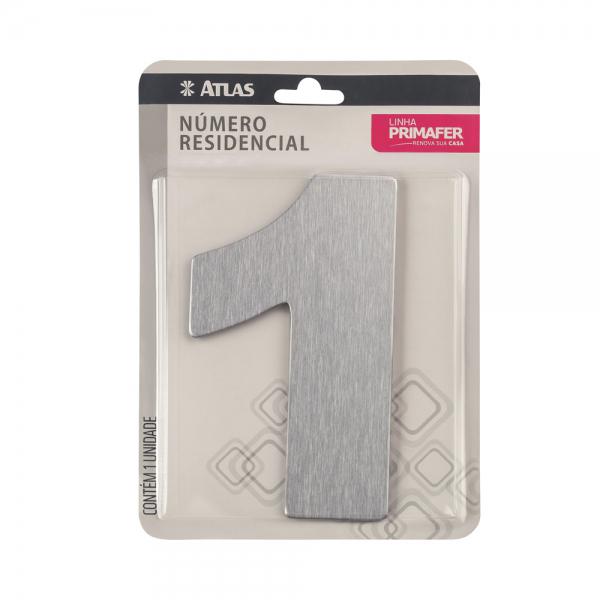 NUMERO "1" ESCOVADO - PR3001/1