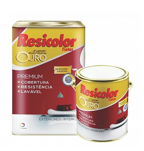 ACRILICA 18L OURO SEMI-BRILHO BRANCO