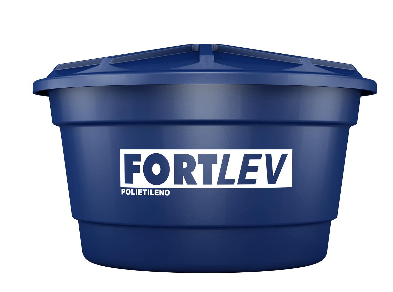 CAIXA D'AGUA EM POLIETILENO COM TAMPA - 250L