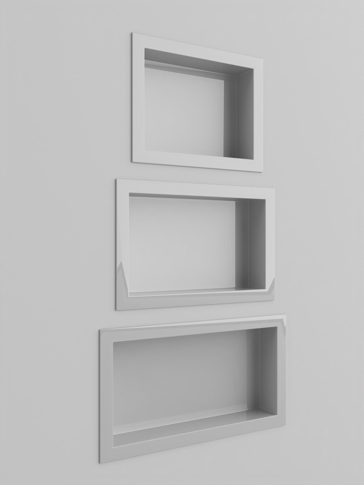 NICHO SINTETICO 60X30X10 - GREY