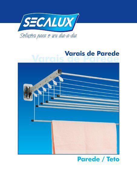 VARAL SANFONADO ROMA ALUMINIO 1.20M