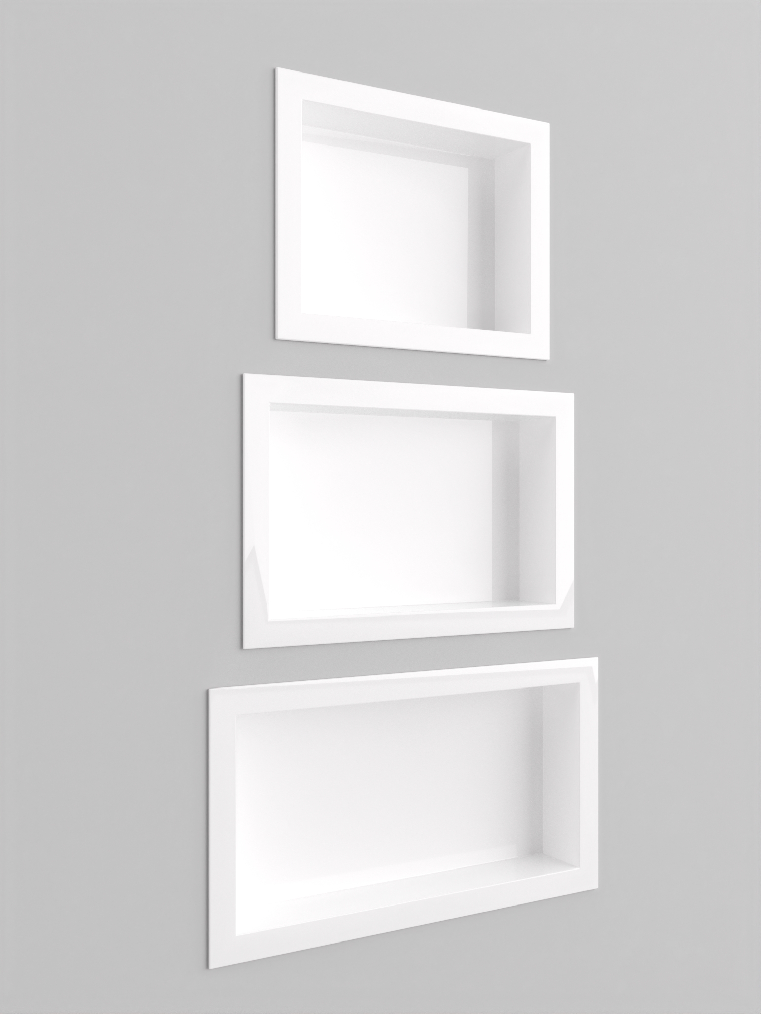 NICHO SINTETICO 60X30X10 - BRANCO