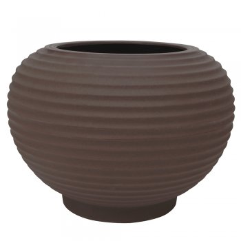 VASO BROMELIA 42X48CM RUSTY