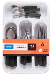 FAQUEIRO ITAPARICA 25PCS PRETO