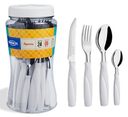 FAQUEIRO ITAPARICA 24 PCS BRANCO REF. 6000/702