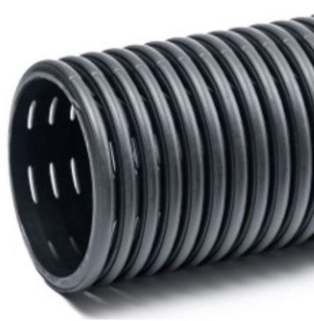 MANGUEIRA DRENAGEM 4" (110MM) PERFURADA
