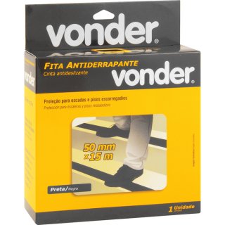 FITA ANTIDERRAPANTE 50MM X 15M PRETA