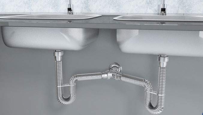 TUBO EXTENSIVEL DUPLO CROMADO - 7159