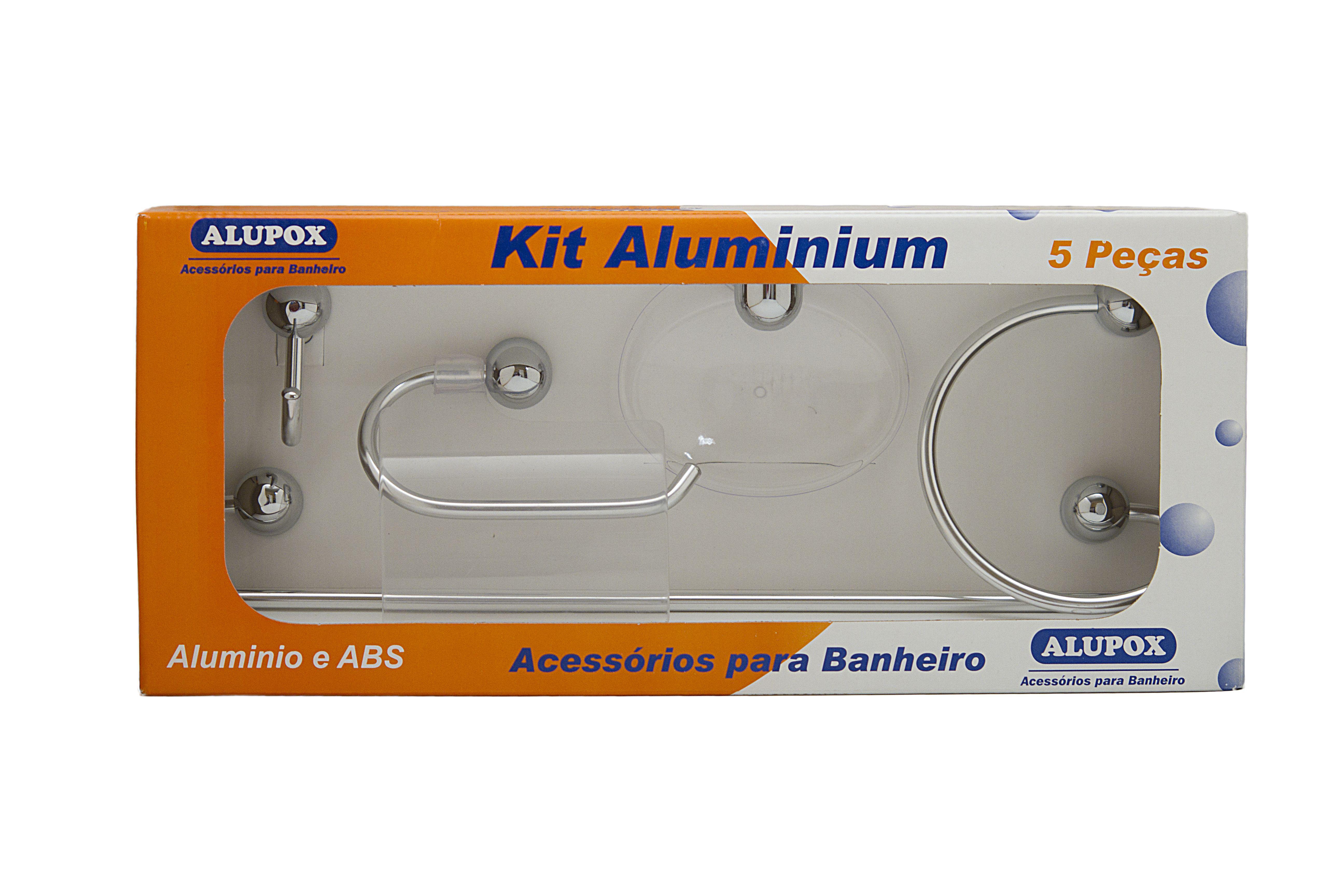 KIT ACESSORIOS 5 PÇS BRANCO