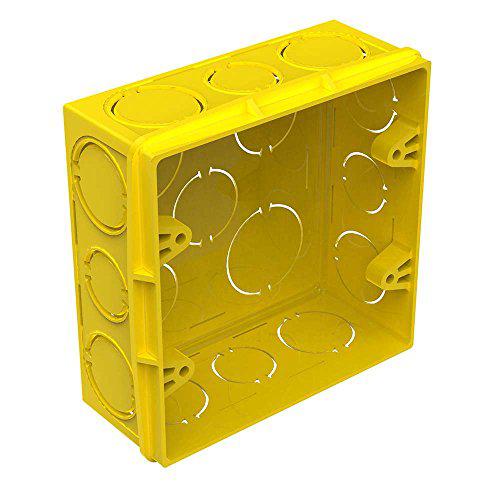 CAIXA DE LUZ 4X4 AMARELA