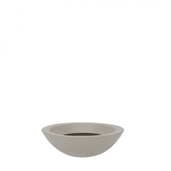 VASO MALTA BOWL 36X12CM GRANITO PEDRA