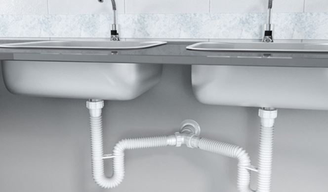 TUBO EXTENSIVEL DUPLO BRANCO - 7158