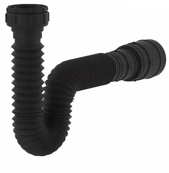 TUBO EXTENSIVEL 0.74CM PRETO FOSCO - 7202