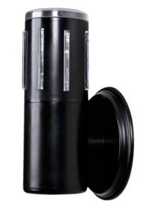 ARANDELA TUBE LIGHT PRETO - 23210-06