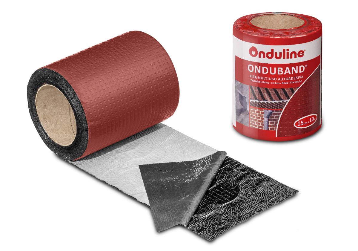FITA ASFALTICA ONDUBAND 15CM - VERMELHA