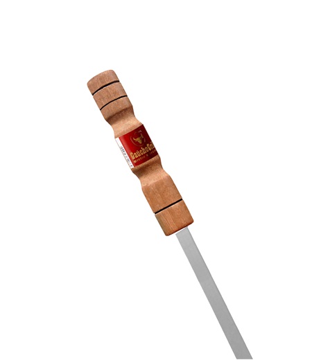 ESPETO GAUCHO SIMPLES ALUMINIO 75CM