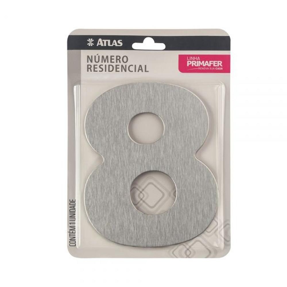 NUMERO "8" ESCOVADO - PR3001/8