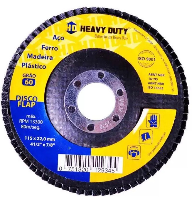 DISCO FLAP 4 1/2 GRAO 60