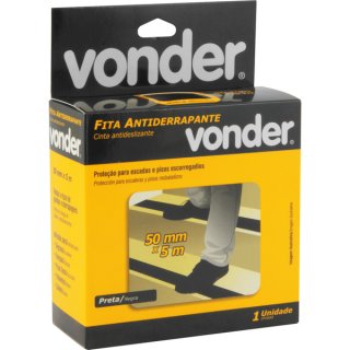 FITA ANTIDERRAPANTE 50MM X 5M PRETA