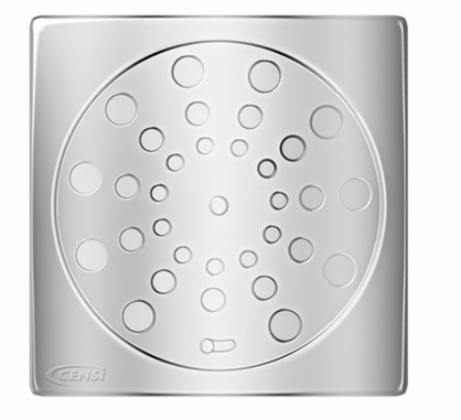 GRELHA QUADRADA 150MM ACO INOX 7721