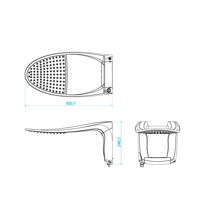 CHUVEIRO ACQUA WAVE ULTRA BRANCO 7800W