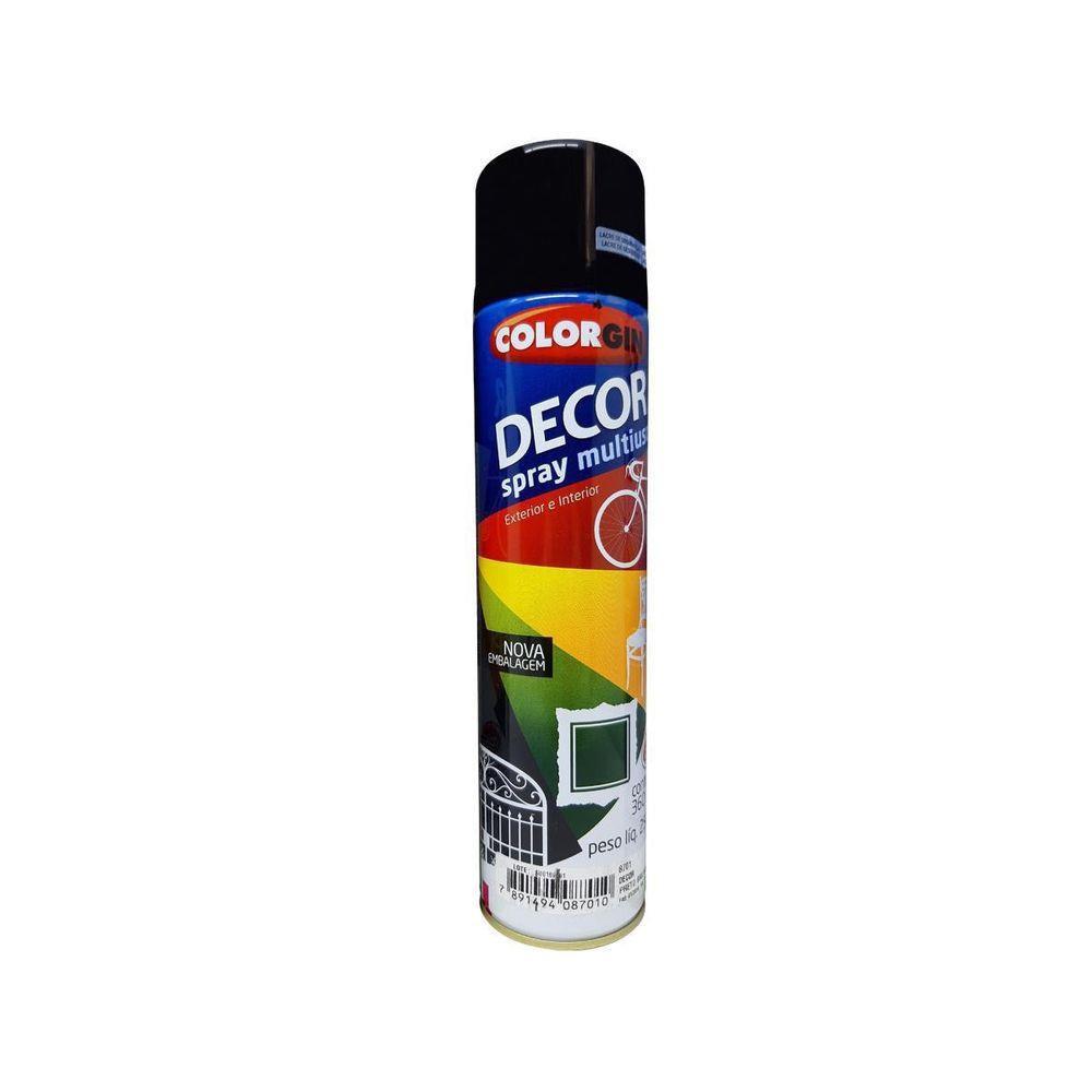 SPRAY ESMALTE 360ML PRETO