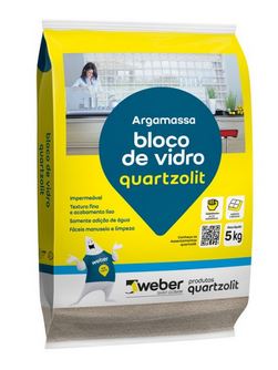 FIXOBLOK P/ BLOCOS DE VIDRO BRANCO INT/EXT 05KG