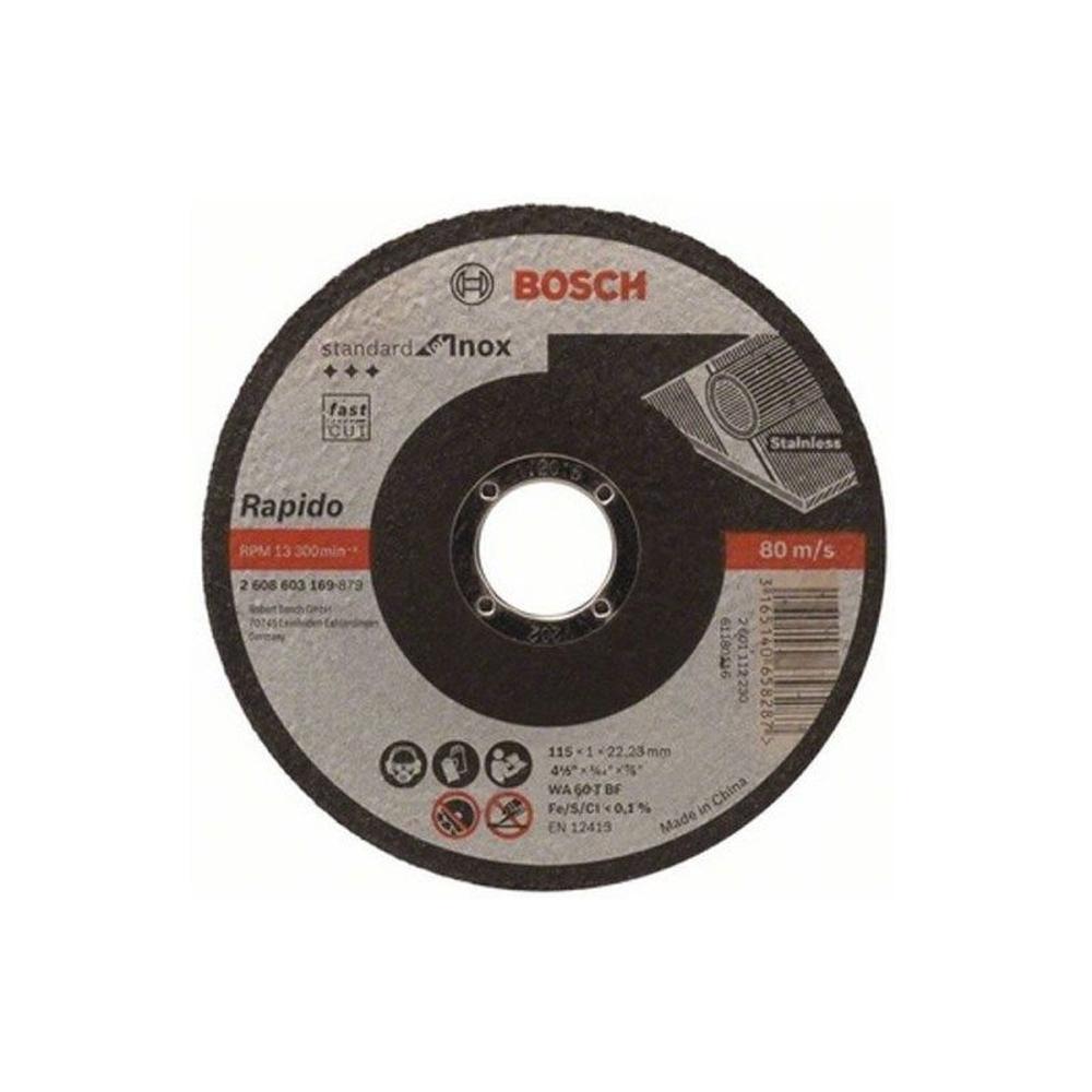DISCO CORTE (METAL) - INOX 115X1MM