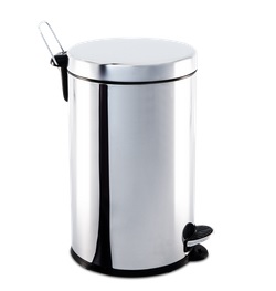 LIXEIRA STAND. INOX 12L C/ PEDAL 3045-3040/203