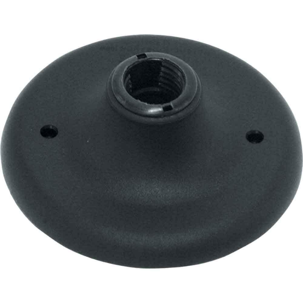 PLAFON PORCELANA BASE E27 PRETO