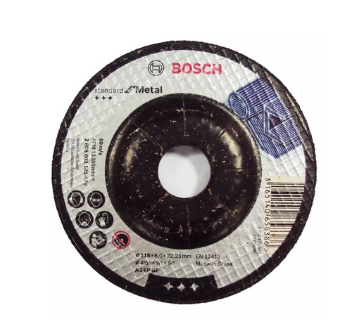 DISCO DE CORTE E DESBASTE 4.1/2"