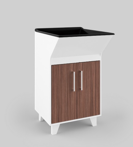 CONJ. TANQUE PALERMO/BRANCO - MARMORITE GRAFITE 40L