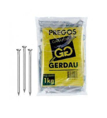 PREGO COM CABEÇA 12X12 POLIDO 1KG