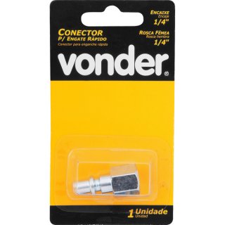 CONECTOR FEMEA ROSC. 1/4X1/4"